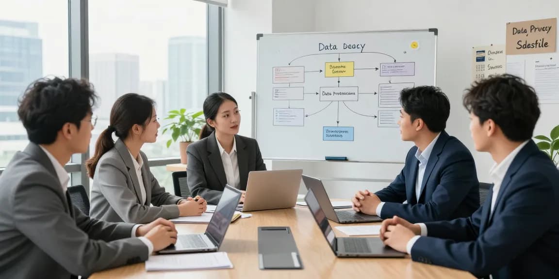 Consulting on data privacy solutions at Startseite with professional experts