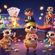 Experience the excitement at realz casino with meerkats orchestrating a vibrant gaming scene filled with winning action.
