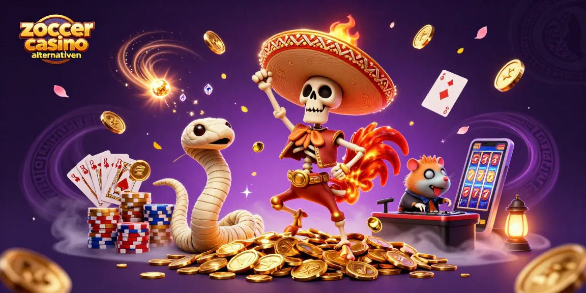 Spielen Sie aufregende Slots im Zoccer Casino Alternativen mit glitzernden Spielautomaten und aufregenden Boni.
